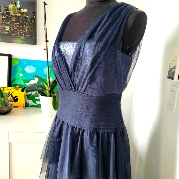 Tadashi Shoji evening, prom, wedding guest gown size 12 - Picture 2 of 12